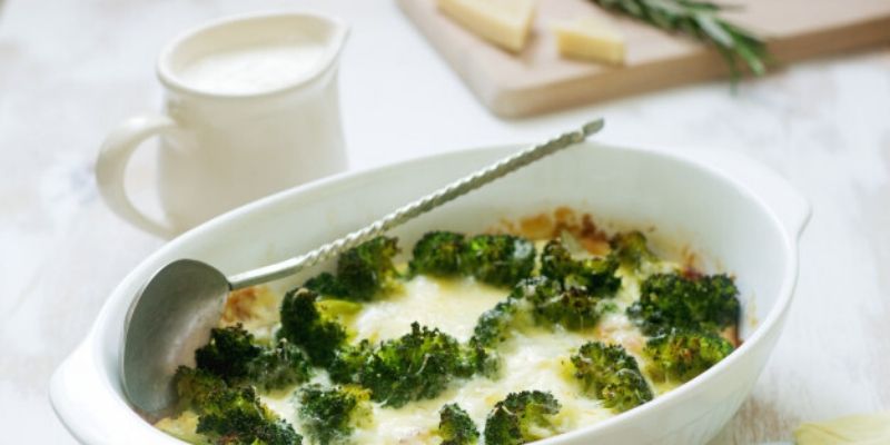 Keto cheese sauce for broccoli, cauliflower, and other veggies | Recipe card