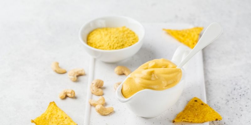 Keto nacho cheese sauce | Recipe card
