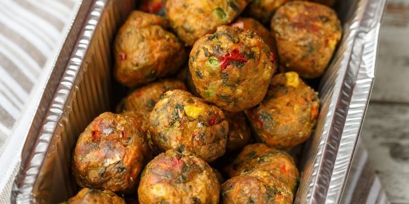 No meat sauerkraut balls keto | Recipe Card